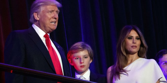 Barron Trump Bullied: White House asks press to respect Trump children’s privacy