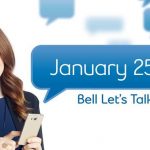 Bell Let’s Talk Day is on January 25, 2017.