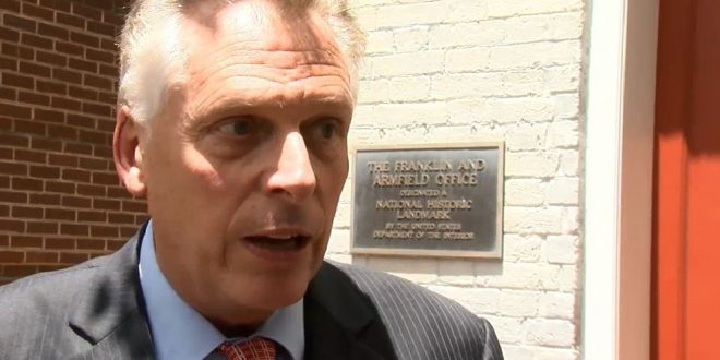 Terry McAuliffe: Virginia Governor Vows to Veto 20-Week Abortion Ban if Passed