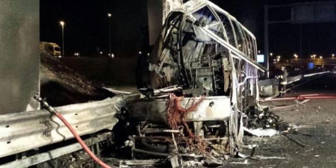 Verona Bus Crash leaves more than a dozen dead