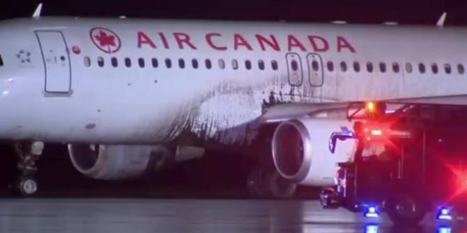 Air Canada Plane skids off runway, TSB examining weather conditions
