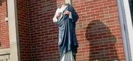 Indiana Jesus Christ Statue Vandalized, Head Missing (Photo)