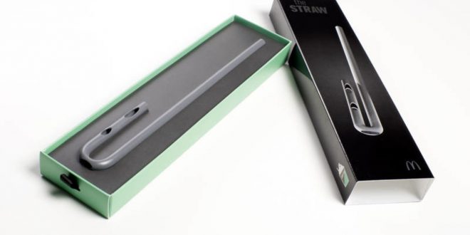 McDonald's invents the straw of the future (Video)