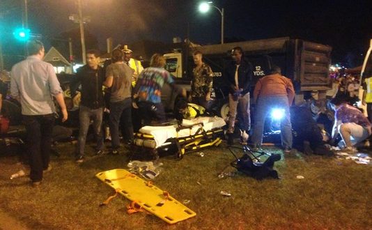 New Orleans Parade Crash: 28 hurt; injuries not life-threatening; driver apparently drunk