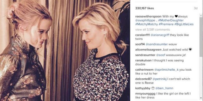 Reese Witherspoon's Daughter Ava Is Her Exact Duplicate (Photo)