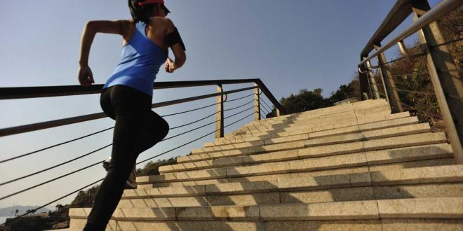 Scientists find brief, intense stair climbing is a practical way to boost fitness