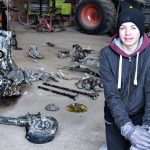 Danish Boy Finds Downed German Messerschmitt on Family Farm