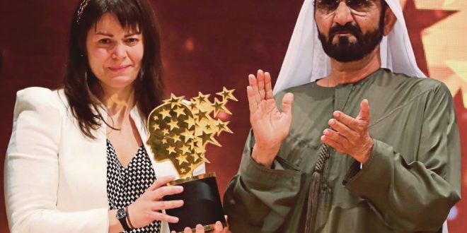 Maggie MacDonnell, Teacher wins $1m best-teacher prize in Dubai