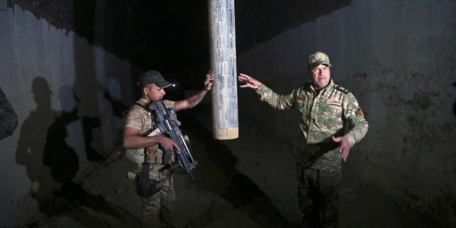 Mile-long underground ISIS training camp uncovered outside of Mosul