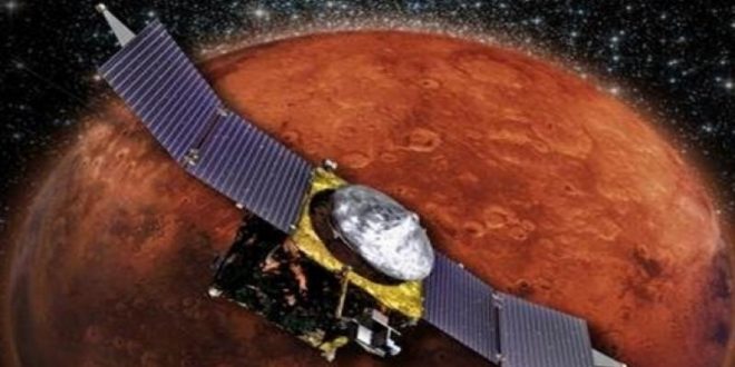 NASA’s MAVEN Spacecraft maneuvers out of Phobos’ orbit