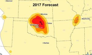 Oklahoma's earthquake threat now equals California's because of man-made temblors, Report