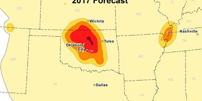 Oklahoma’s earthquake threat now equals California’s because of man-made temblors, Report