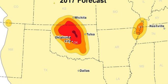 Oklahoma’s earthquake threat now equals California’s because of man-made temblors, Report Oklahoma’s earthquake threat now equals California’s because of man-made temblors, Report