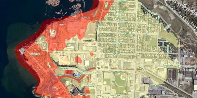 New maps show possible extent of flooding from Okanagan Lake, Report