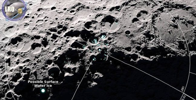 Watch: NASA Moon Orbiter Finds Frost at South Polar Surface