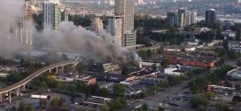 BREAKING: Fire closes Surrey Central Station (Video)