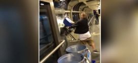 Bucket of water dumped over TTC rider (Video)