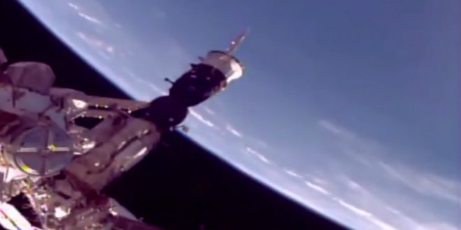 Do aliens exist? Three UFOs catch up speed of ISS (Watch)