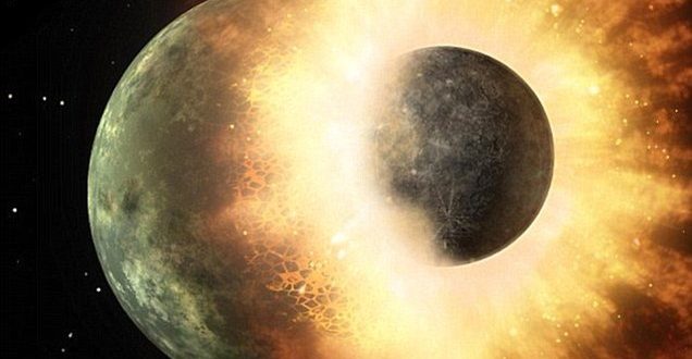 Is this how Earth formed? Our planet lost 40 percent mass during formation