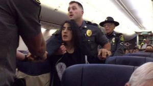 Watch: Woman claiming pet allergy dragged off Southwest flight