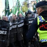 Fifty arrests during a march of neo-nazi in Sweden