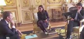 Macron's Dog Busted Peeing on Palace Fireplace (Video)