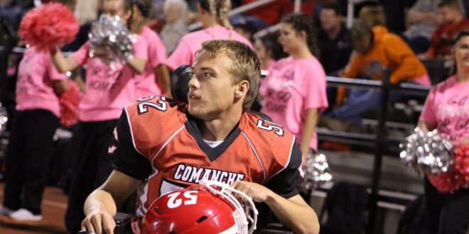 Oklahoma: Comanche senior scores 65-yard touchdown in a wheelchair