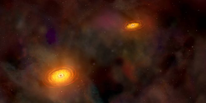 Researchers discover five supermassive black hole pairs