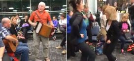 Flight Delay Turns into Canadian Airport Party (Video)