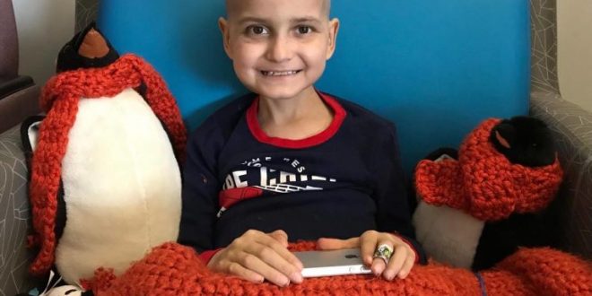 Jacob Thompson: Cancer patient celebrates holidays early