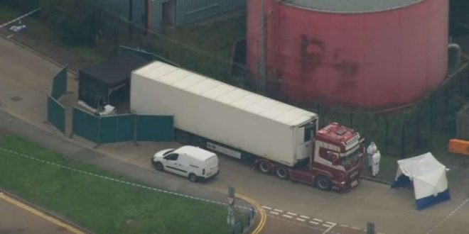 UK bodies found in truck at Waterglade Industrial Park (Reports)