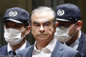 Carlos Ghosn press conference, Ghosn made a dramatic escape from Tokyo