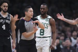 Fan arrest Boston Celtics game, fan banned from NBA arenas