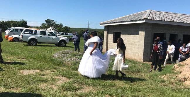 Wedding cells South Africa bridal couple arrested for breaching lockdown