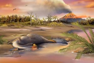 China: Organic molecule remnants found in dinosaur fossils